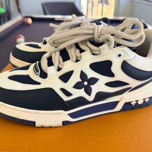 Louis Vuitton SKATE Sneaker Marine Men's size 10 US